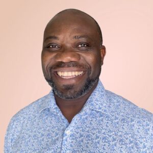 Charles Agyemang, Manager of Downstream, Single Use Facility Manufacturing, GPS