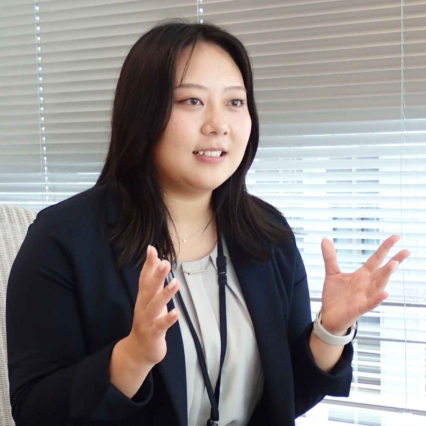 Photo of woman speaking